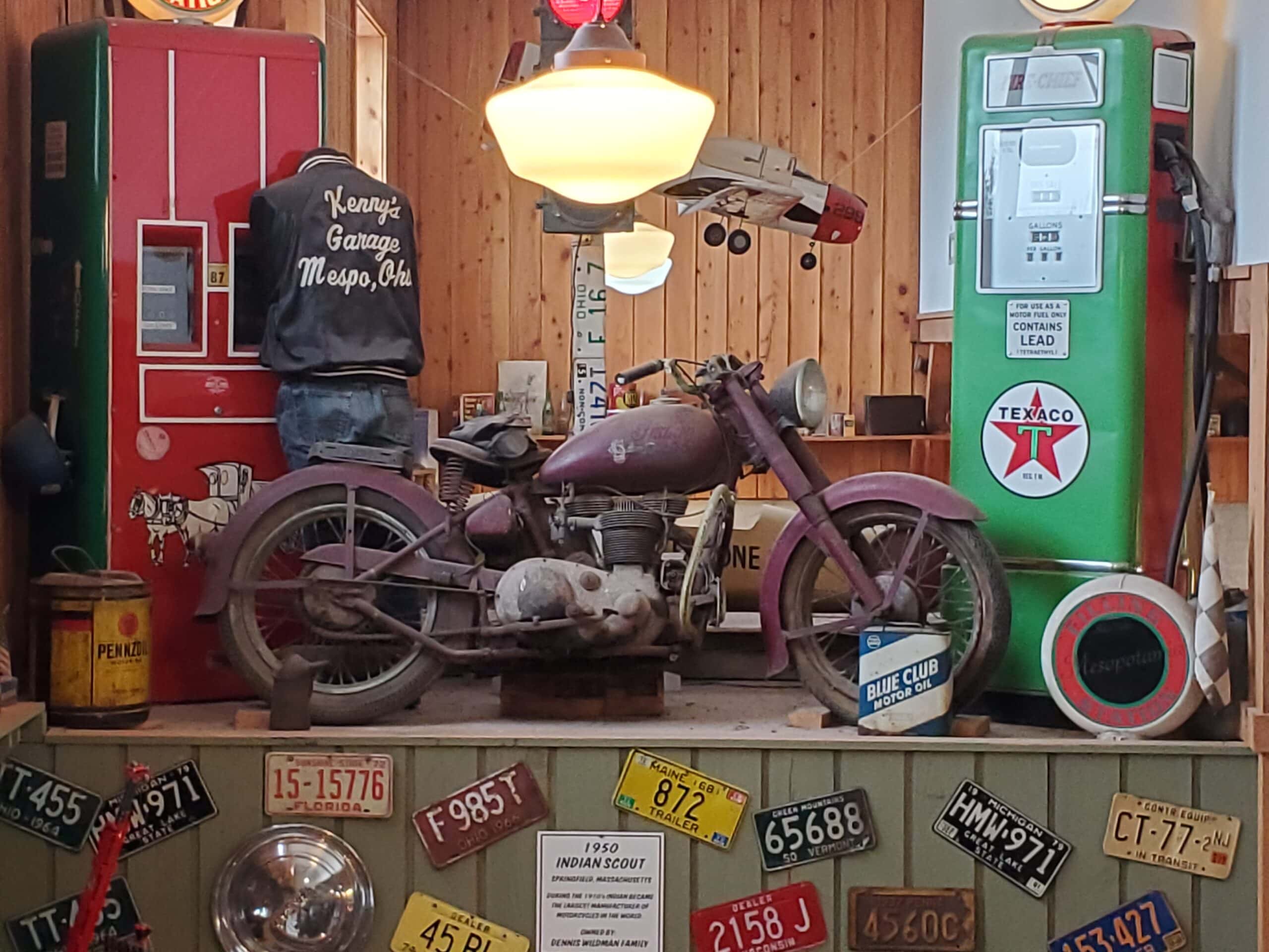 1950 Indian motorcycle original